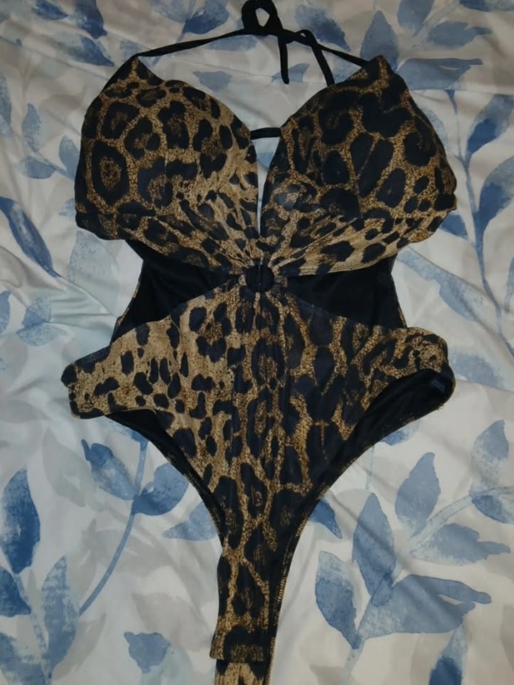 Fashion Nova Leopard Print Bodysuit
